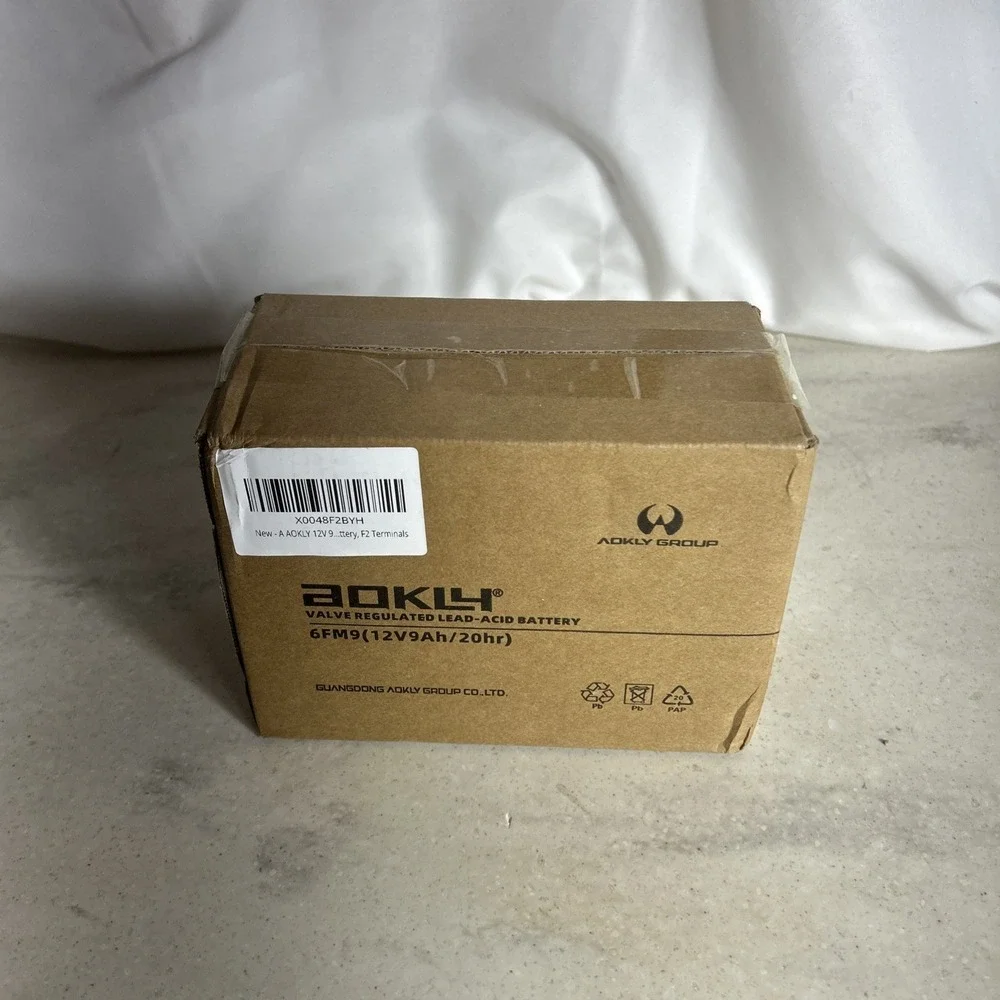 Aokly Valve Regulated Lead-acid Battery 12V 9ah