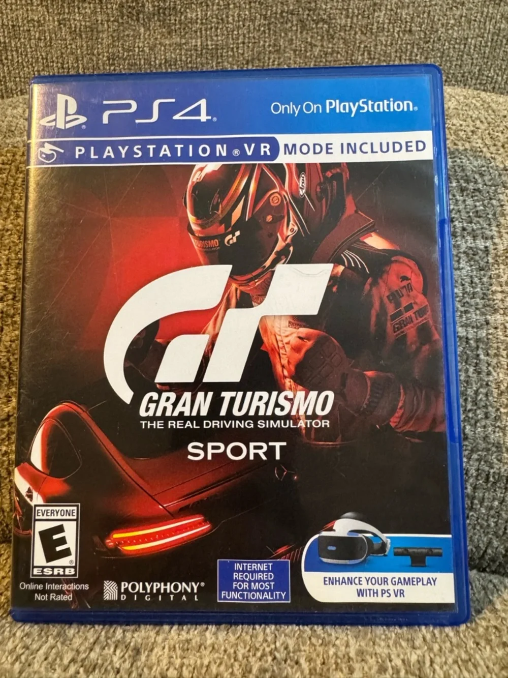 Sony PS4 Gran Turismo Sport (Red, Black, White) - PlayStation