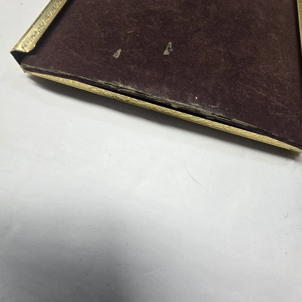 Vintage gold metal