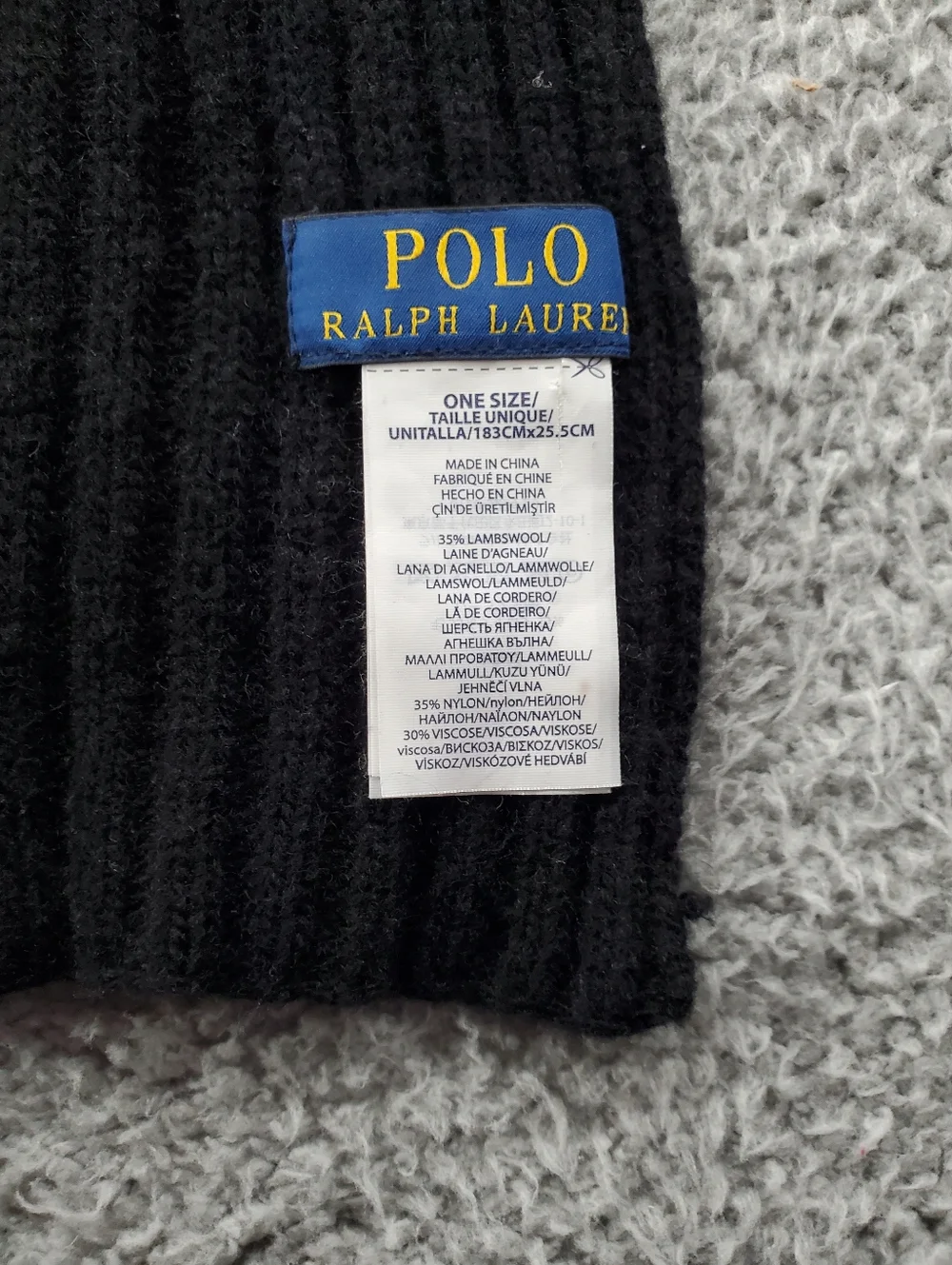 Polo Ralph Lauren inches no measures