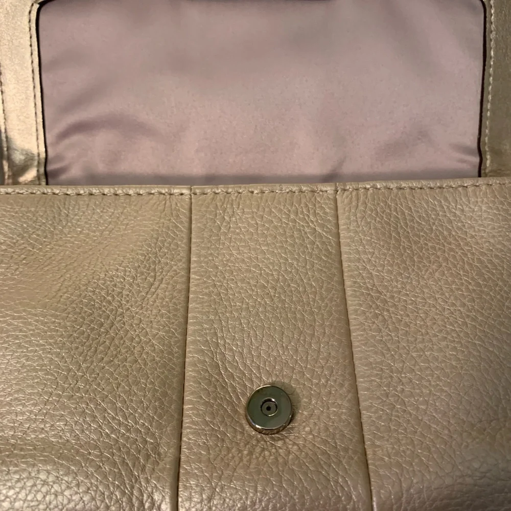 Coach leather shoulder