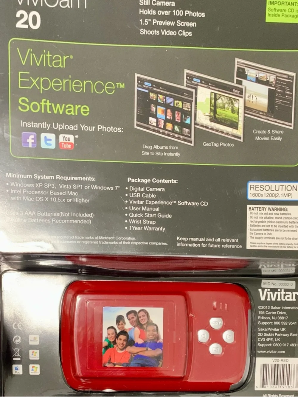 Vivitar brand new