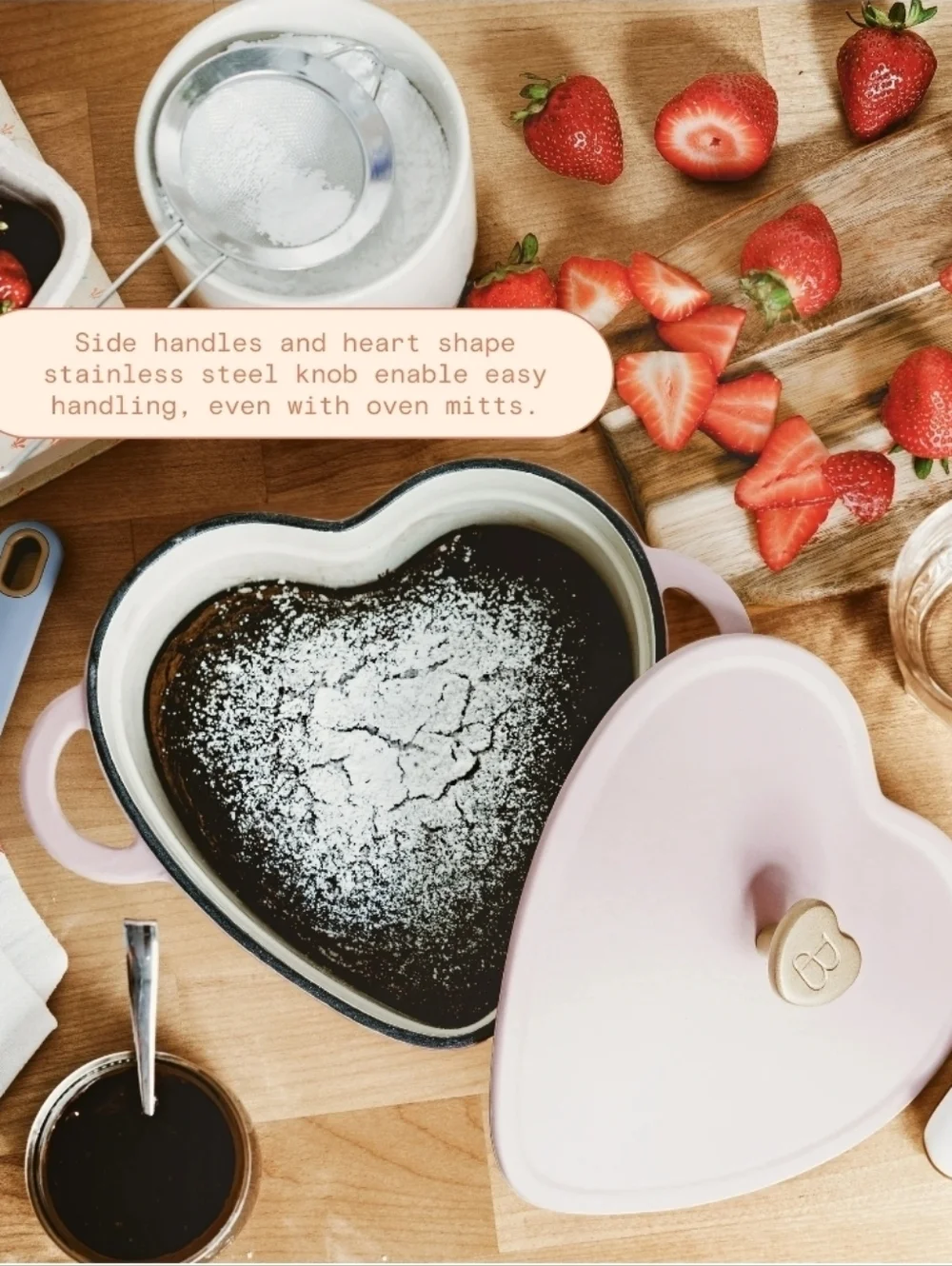 Beautiful By Drew heart shaped