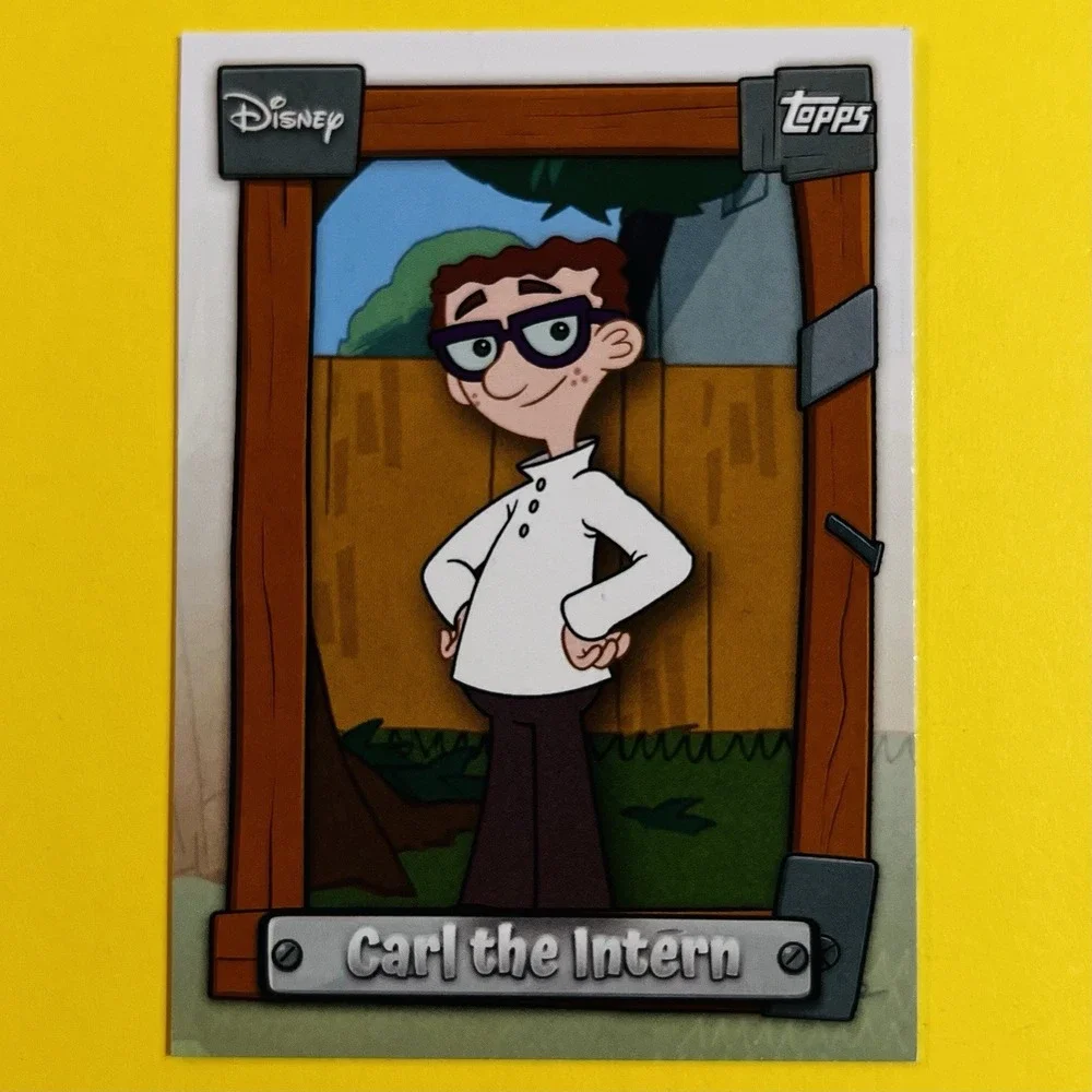 2026 Topps Disney Neon Carl The Intern P&F-17 Insert