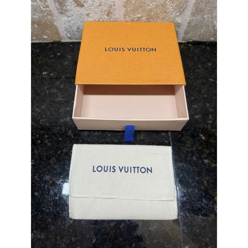 Authentic LOUIS VUITTON LV‎ Drawer Box 6x5x2 W/ Dust Bag