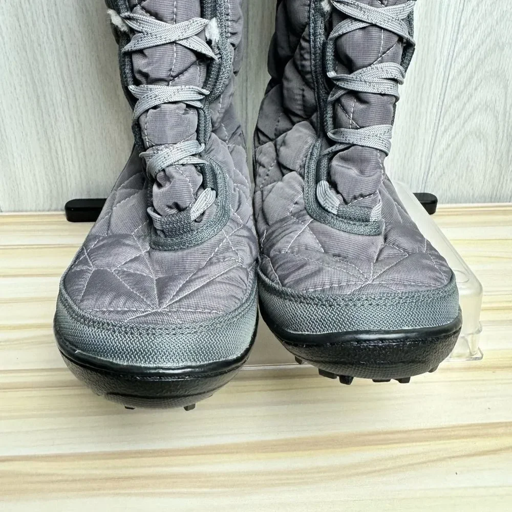 Columbia Minx Mid II Omni Heat Boot Size 6 Shale Gray Winter Boots Waterproof