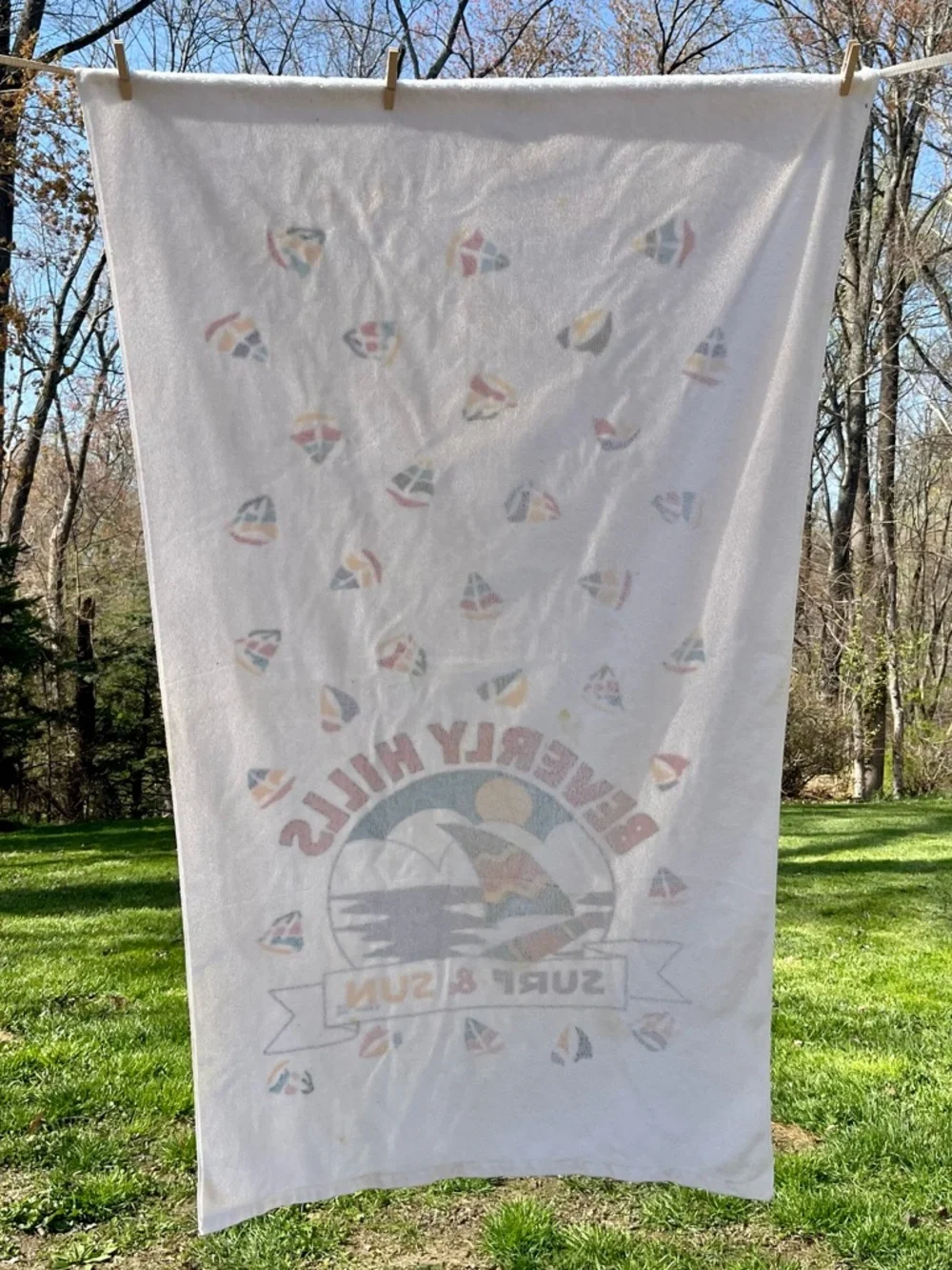 Beverly Hills Polo Club oversized beach