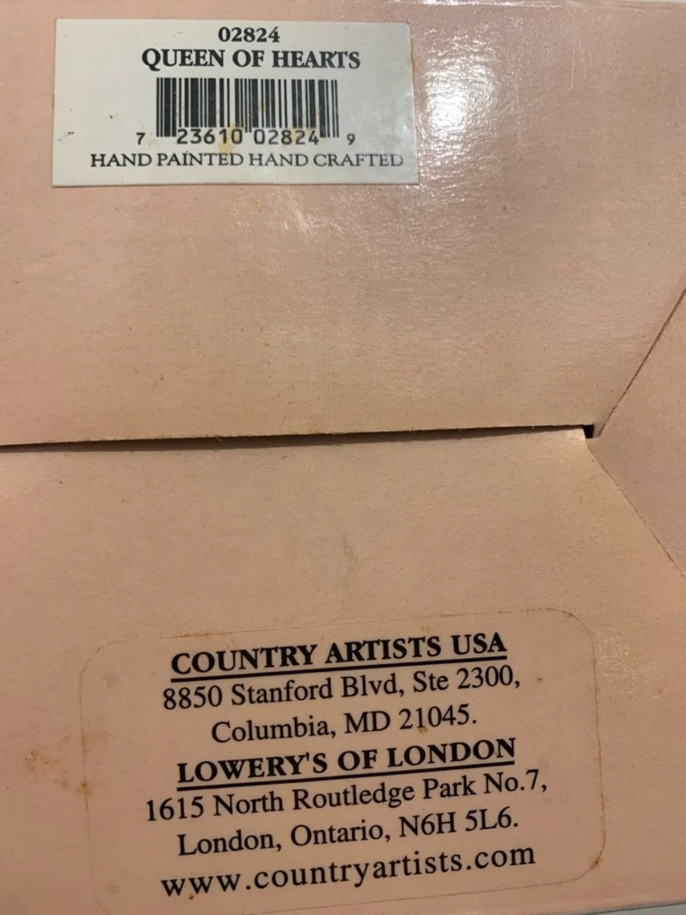 country artist white ceramic