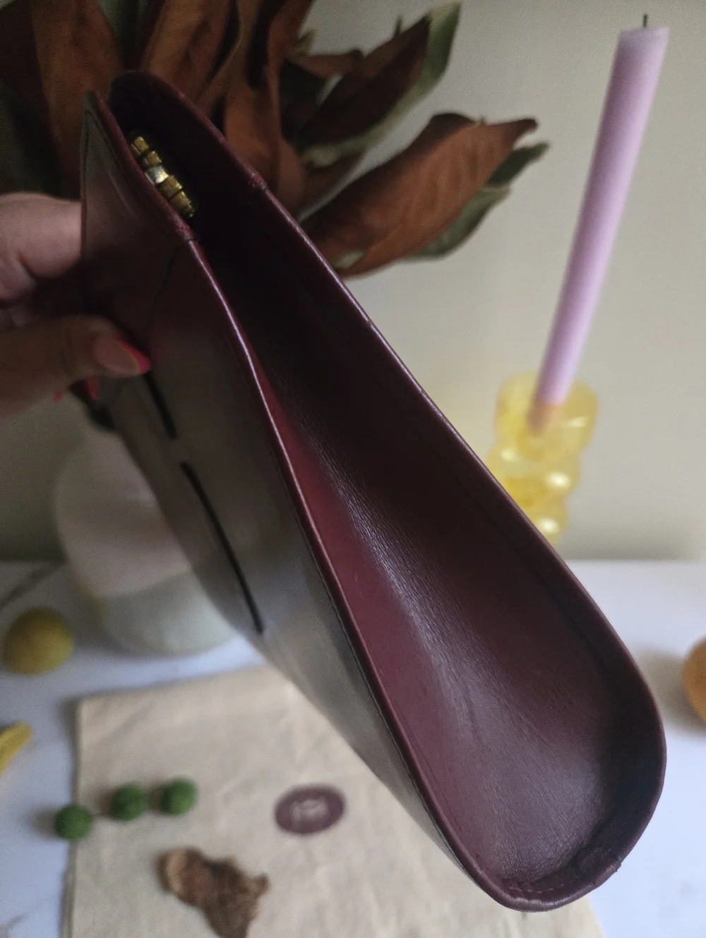 Cartier premium burgundy