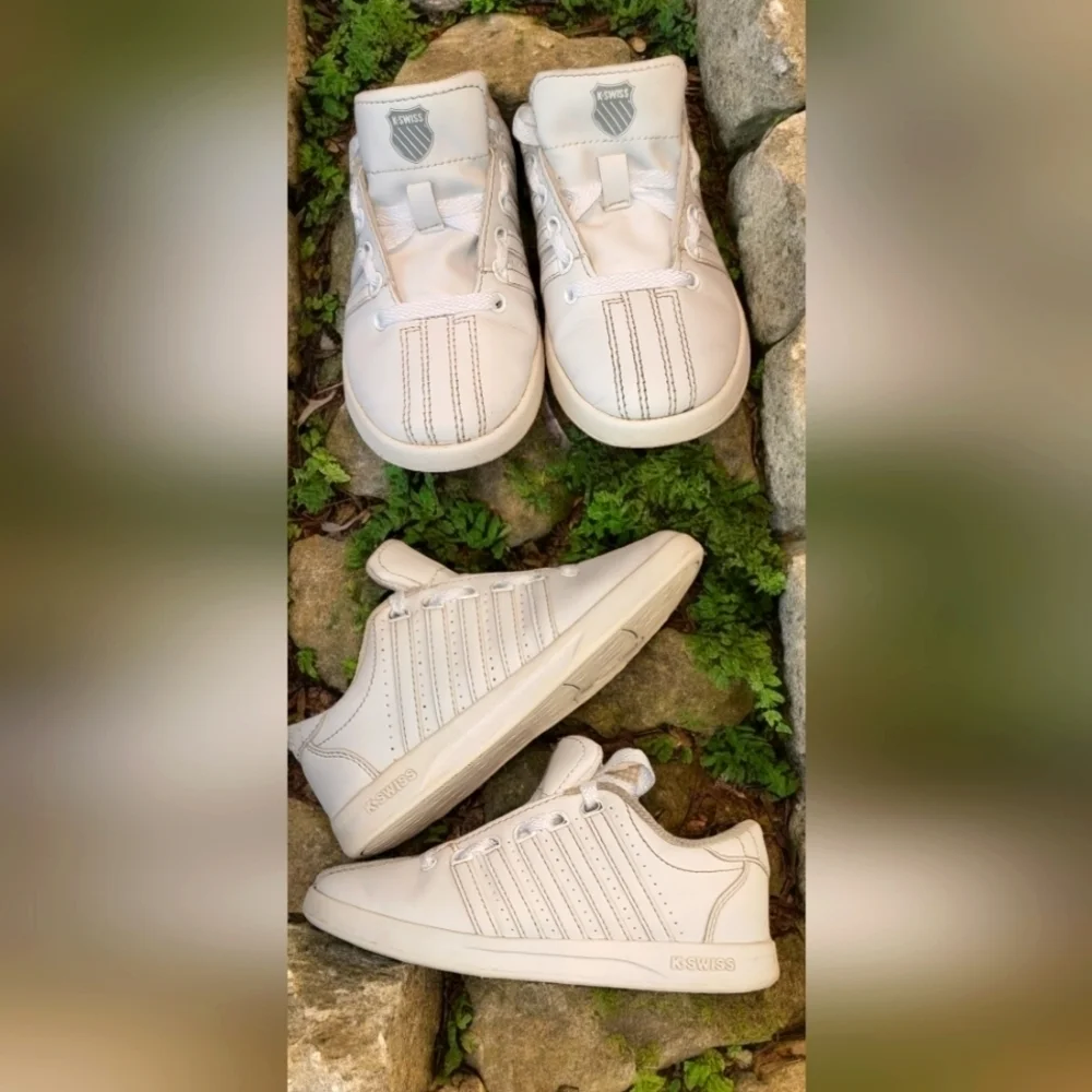 Kids  Unisex K-Swiss Leather Sneakers