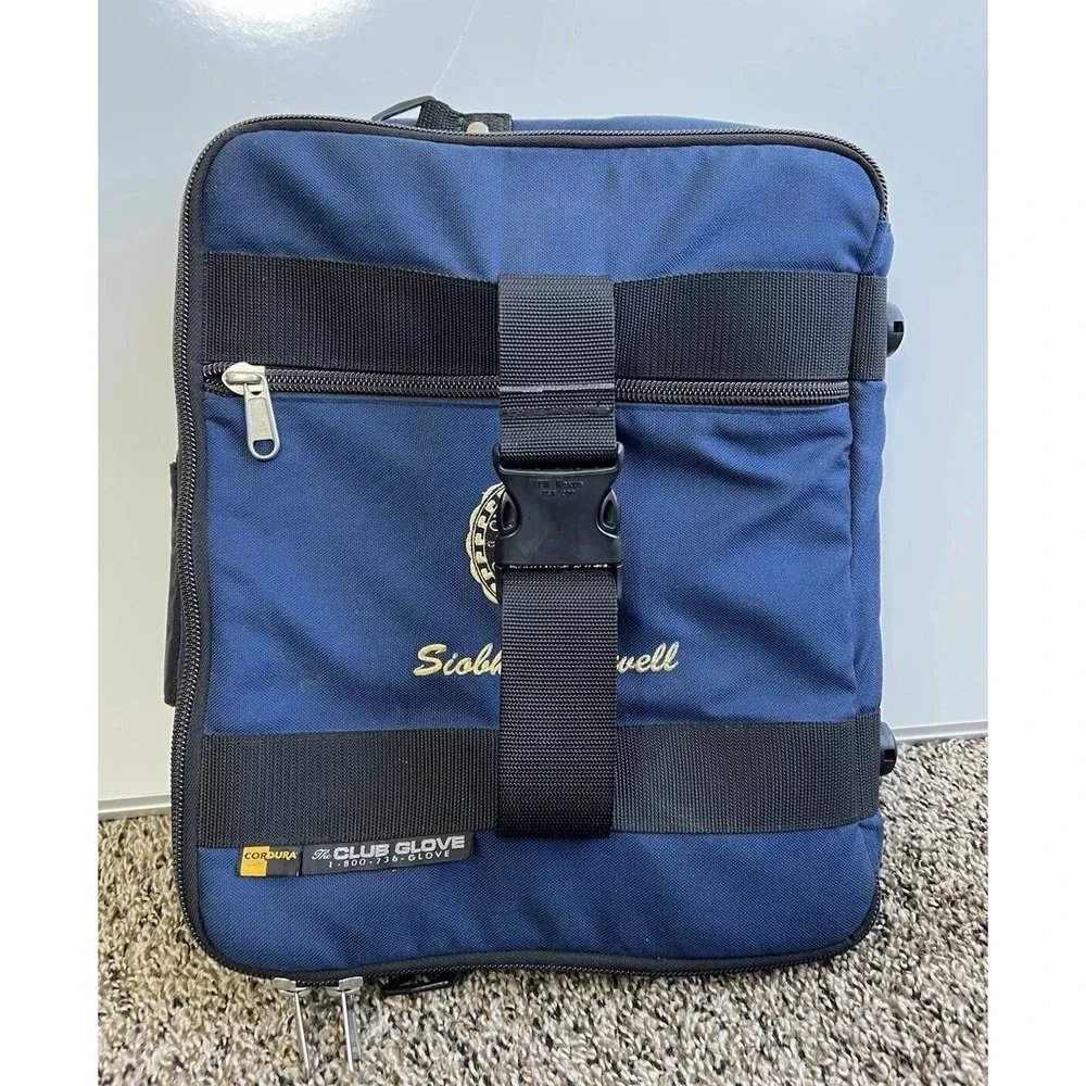 CLUB GLOVE PiggyBack II / 3 in 1 Detachable Rolling Duffel with‎ Backpack / Blue