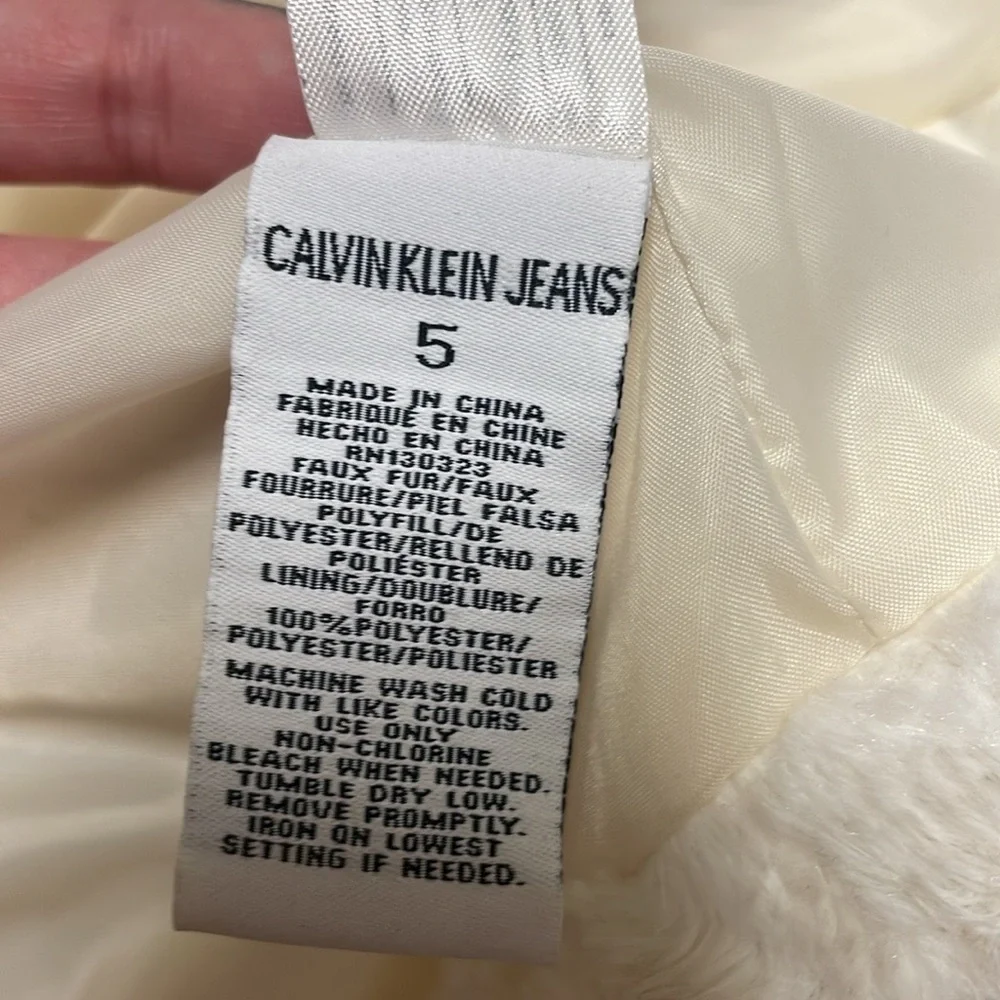 Calvin Klein designed textured