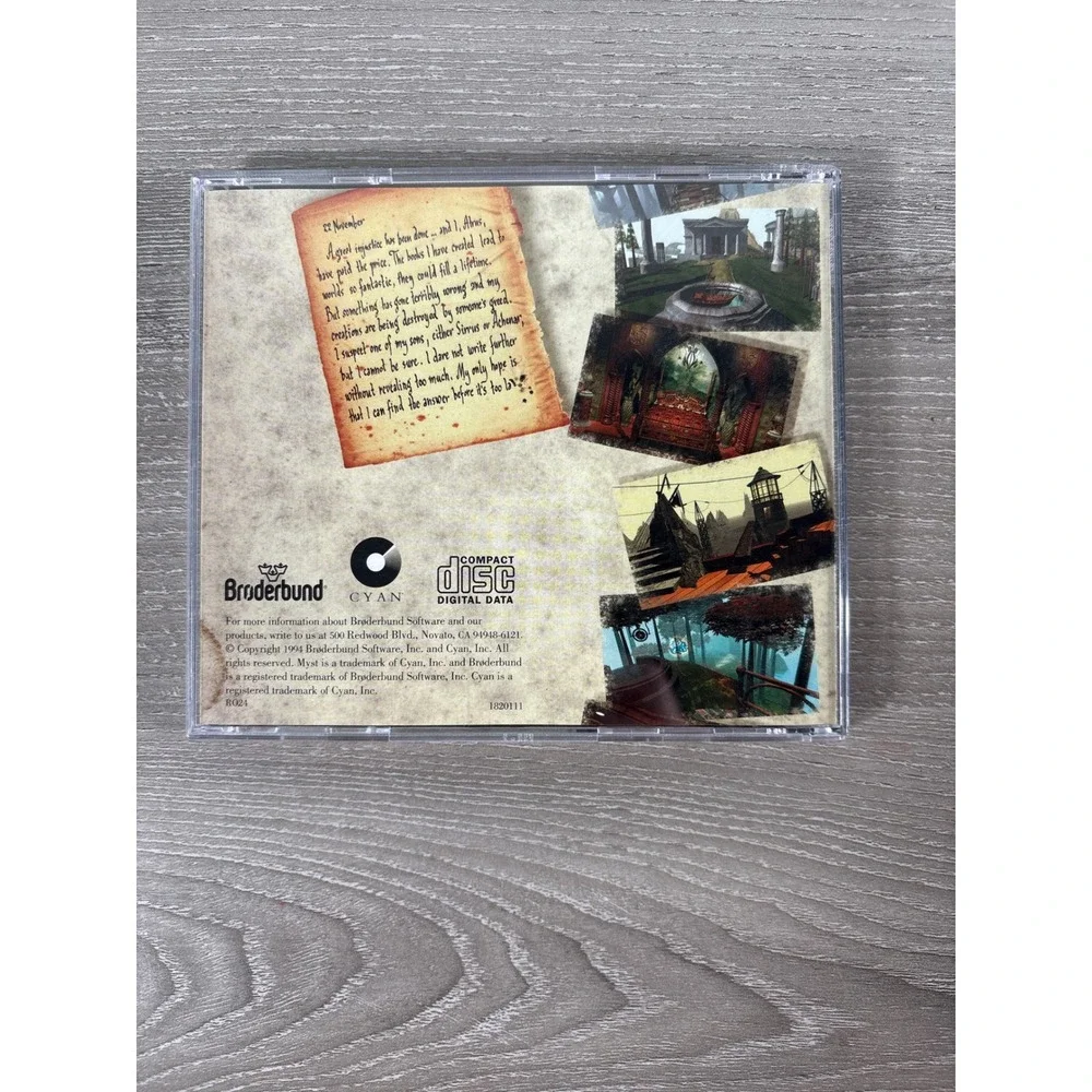 Broderbund myst macintosh