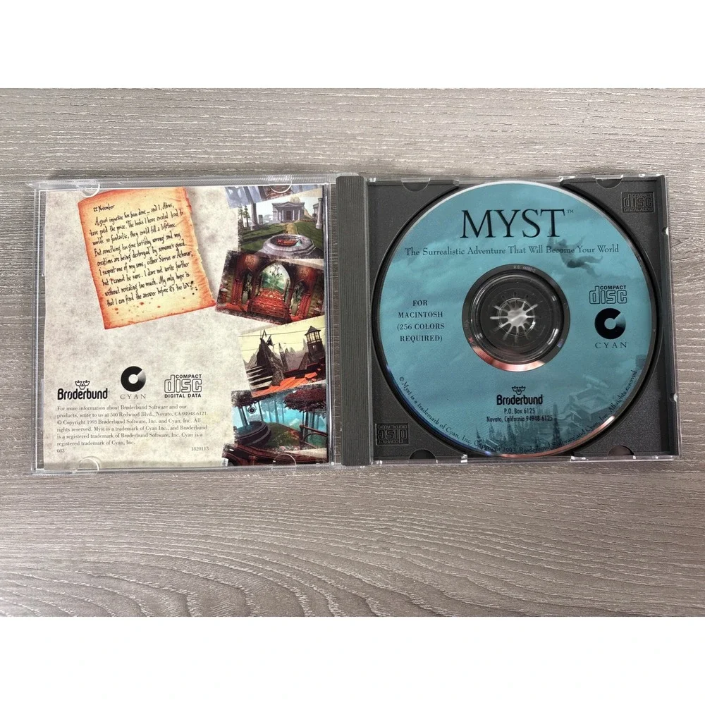 Broderbund myst macintosh