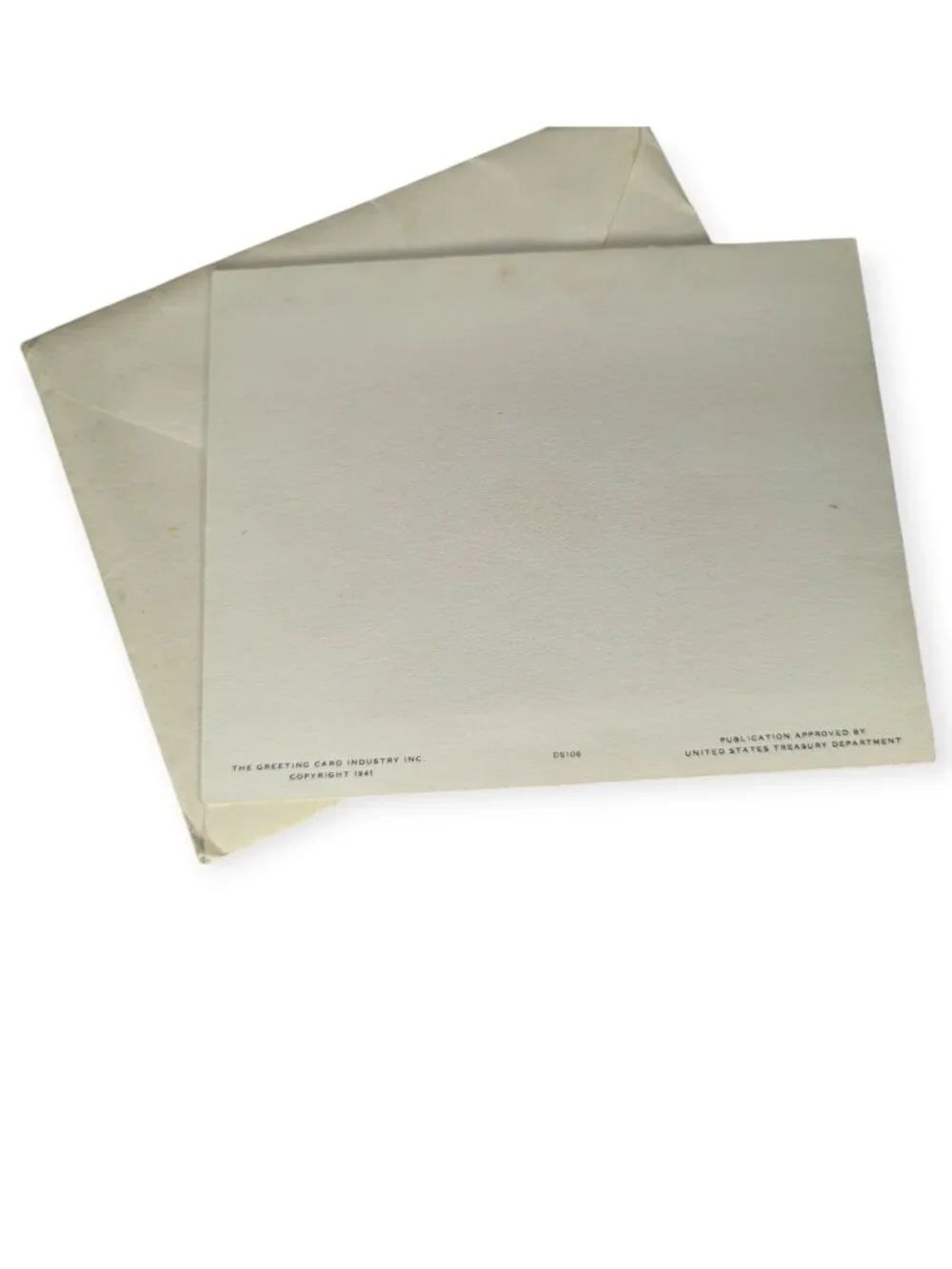 Vintage discoloration has