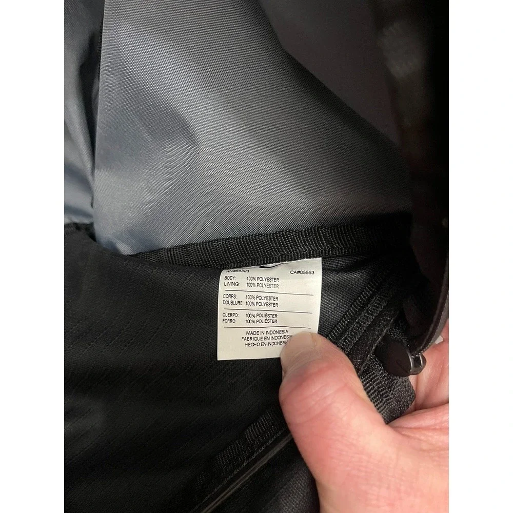 Nike black duffel