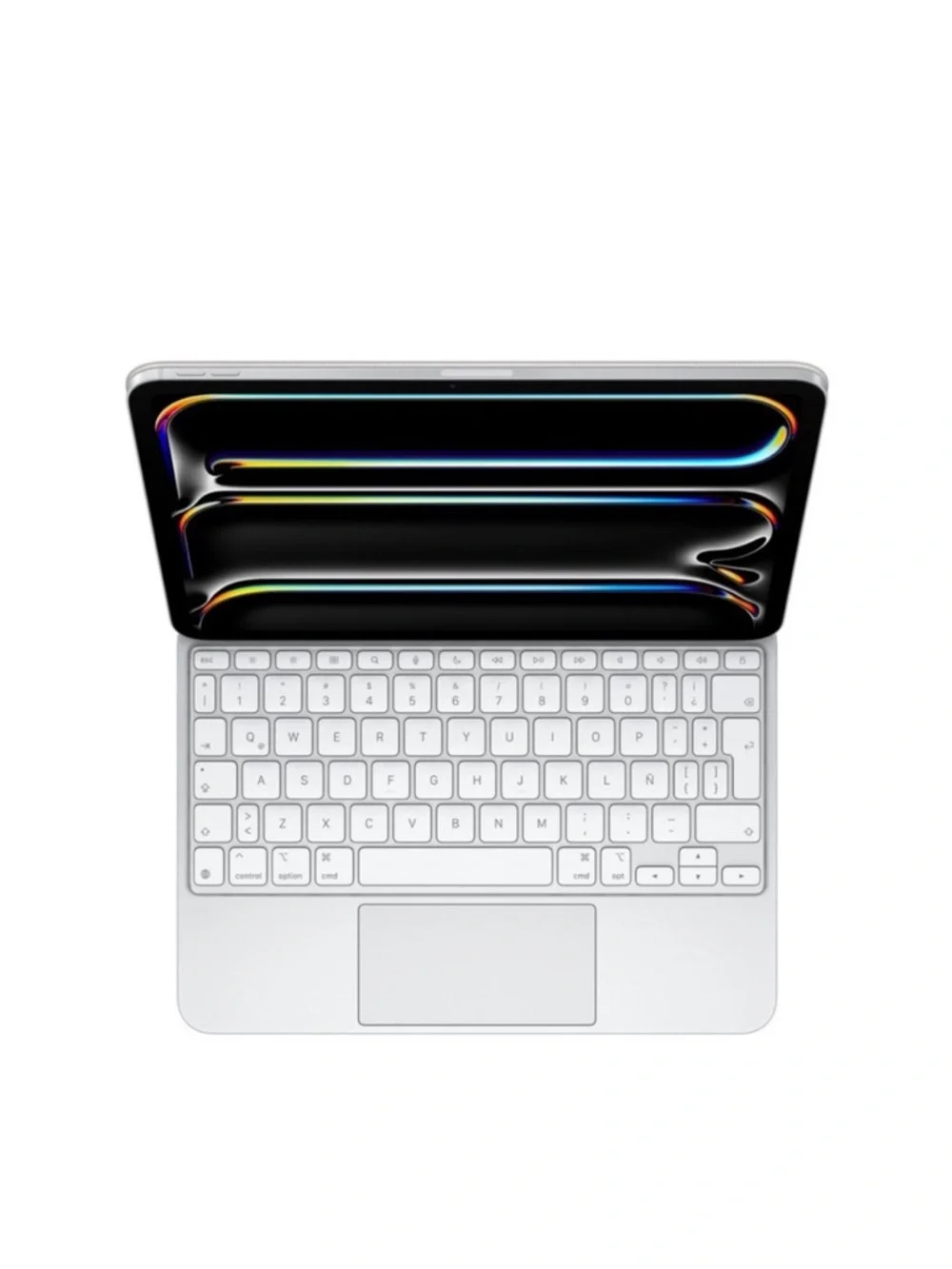 Magic Keyboard For iPad Pro 11-inch (M4) - Spanish (Latin America) - White