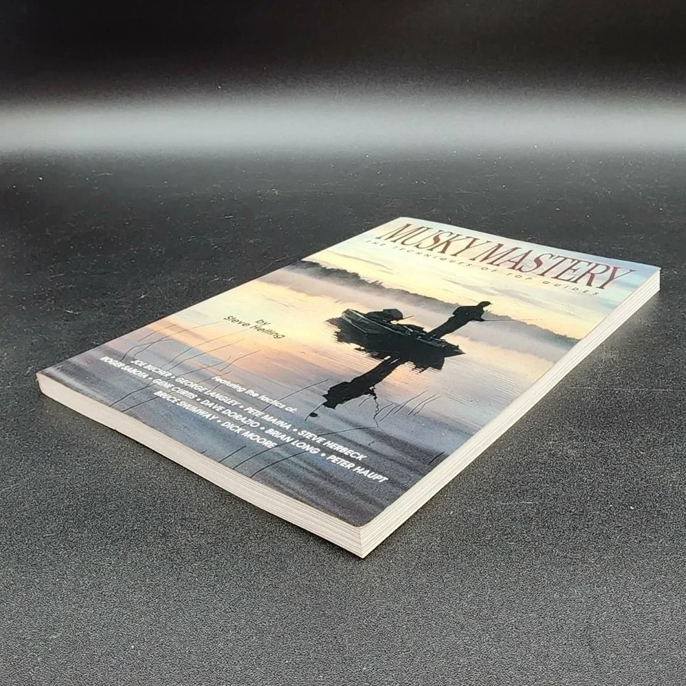 Musky Mastery Steve Heiting Paperback Book New Old Stk Fishing Guide Techniques