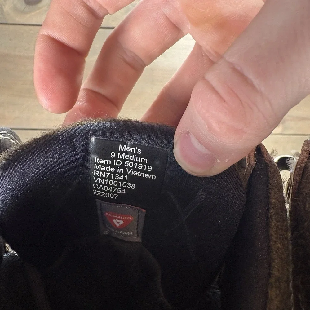 L.L. Bean missing eyelet