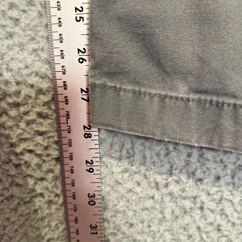 Carhartt Carpenter Pants Mens 36x30 Gray Cotton Canvas Relaxed Fit Workwear Y2K