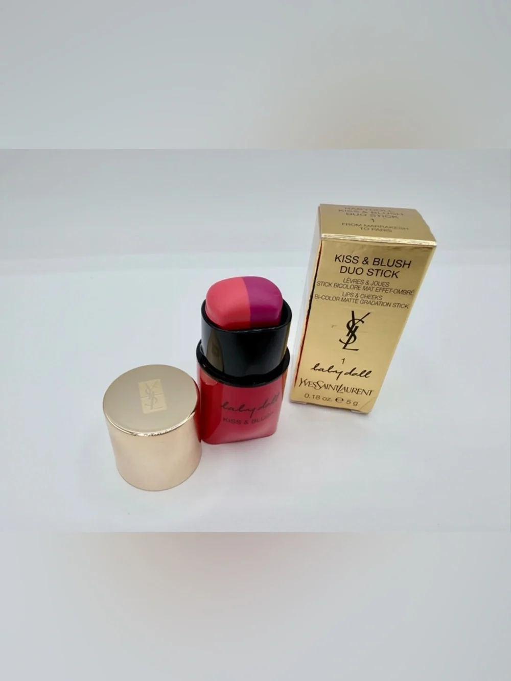 Yves Saint Laurent colors cheeks