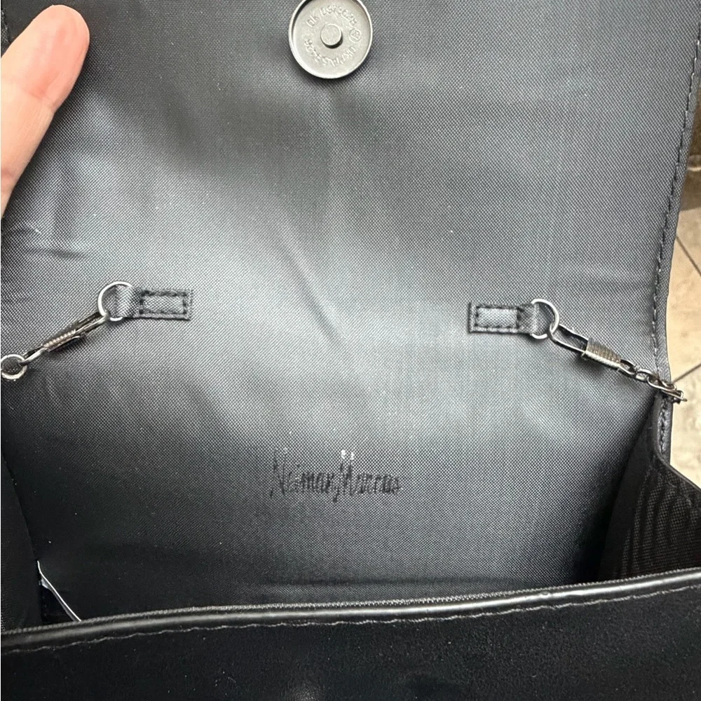 Neiman Marcus textured chain plastic