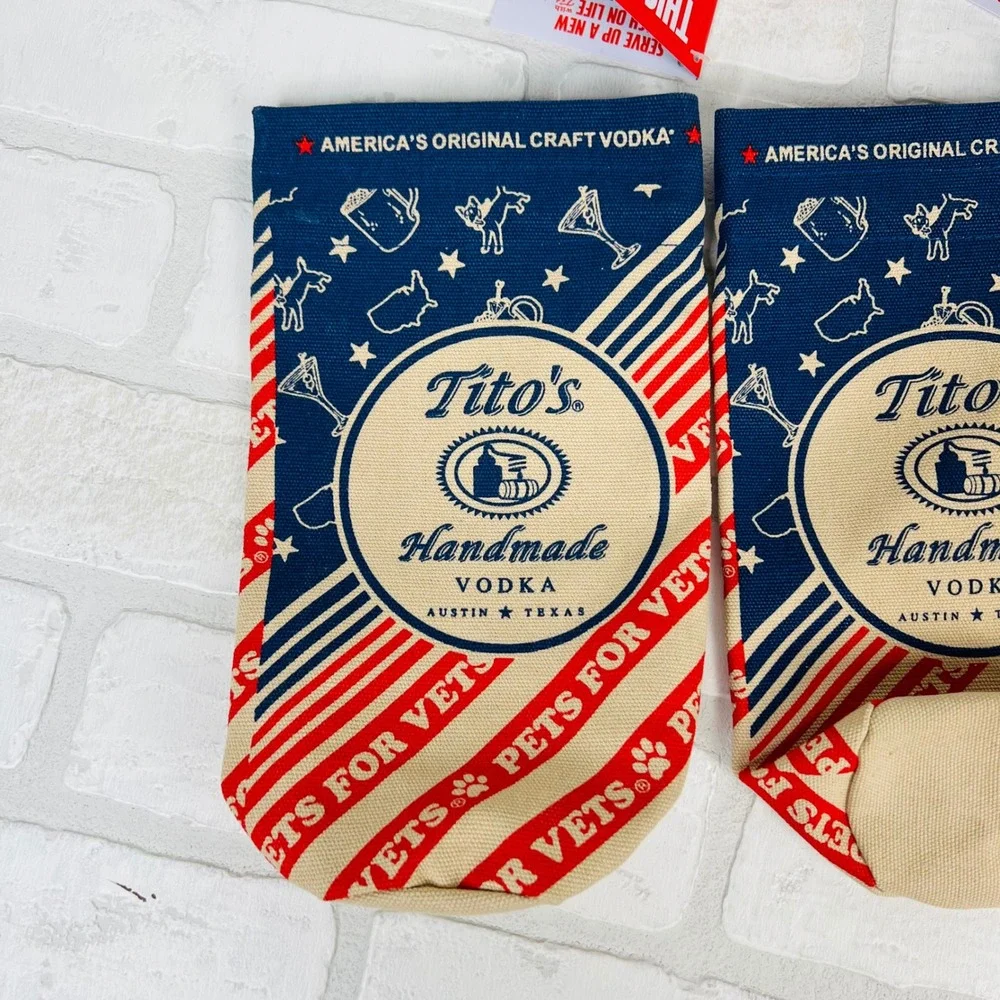 Titos Handmade Vodka dog titos