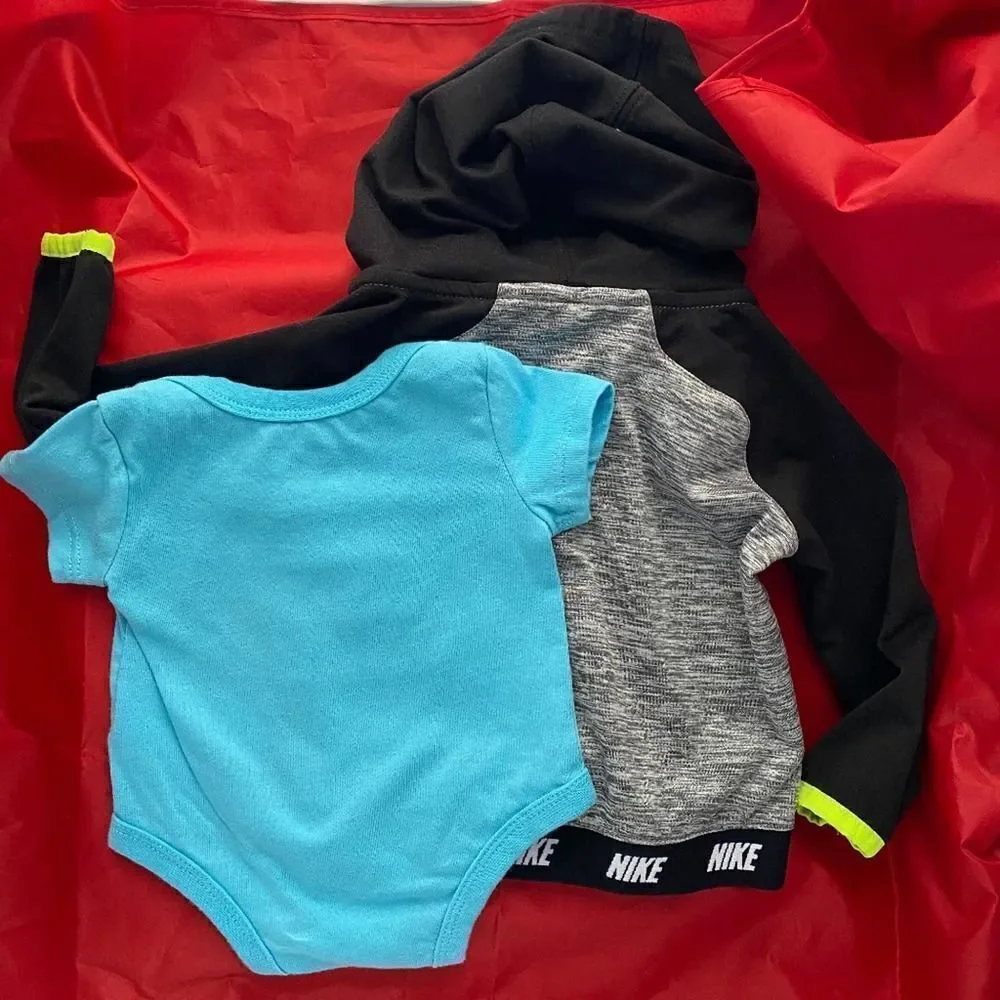 Nike Baby Dri-Fit Jacket & Onesie (0-6 mos)