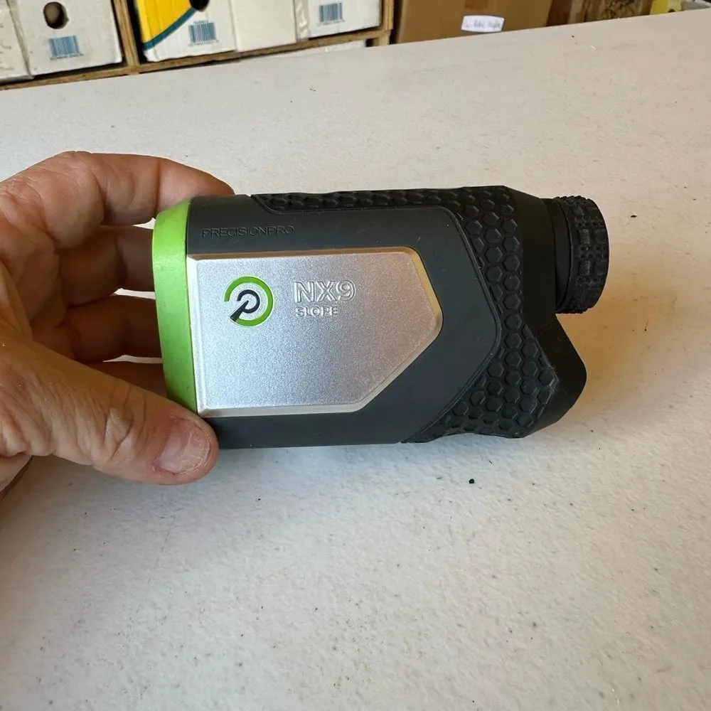 Precision Pro NX9 Slooe Golf Rangefinder - Black and Green