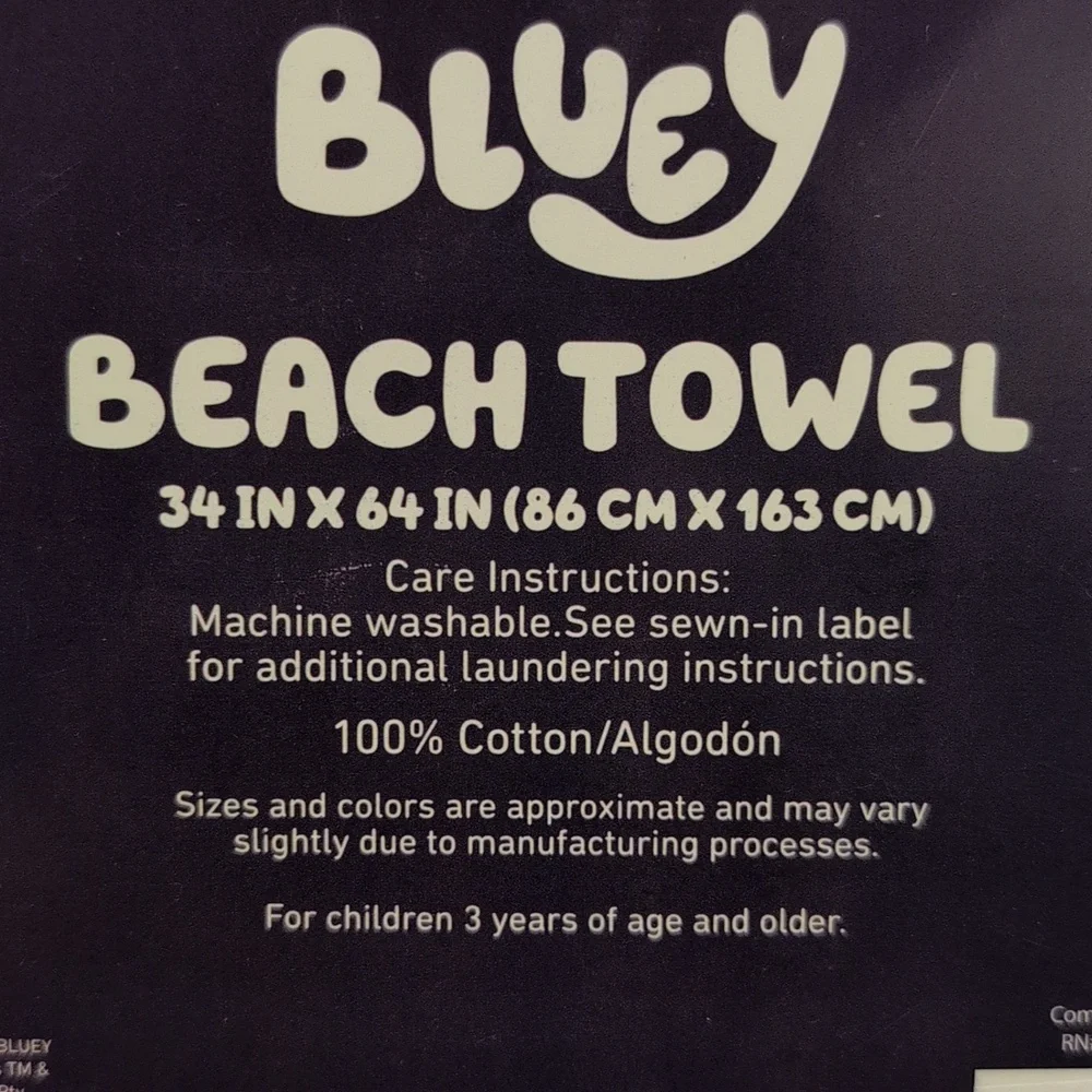 Bluey enjoy your