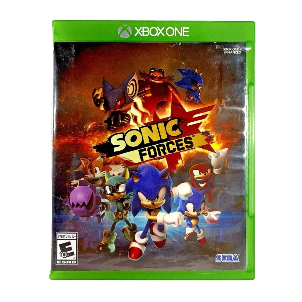 Sonic Forces Microsoft Xbox One 2017 Sega with Insert Tested