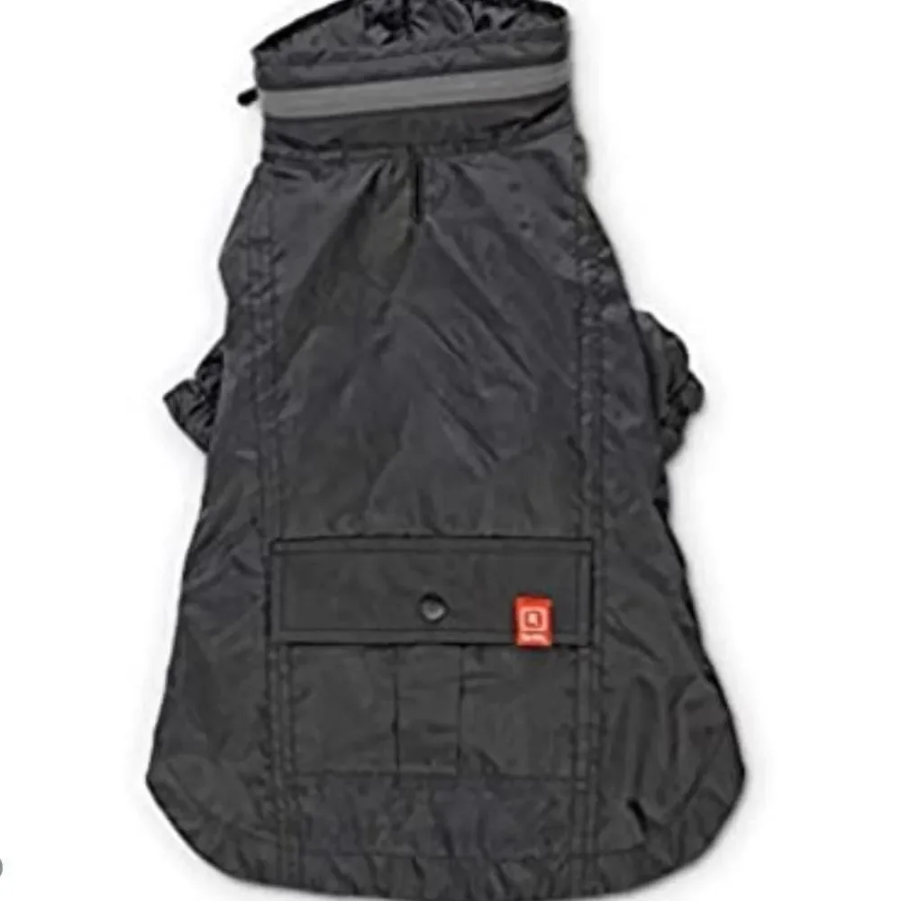 Reddy Black Dog Windbreaker‎ Jacket Black Gray NWT