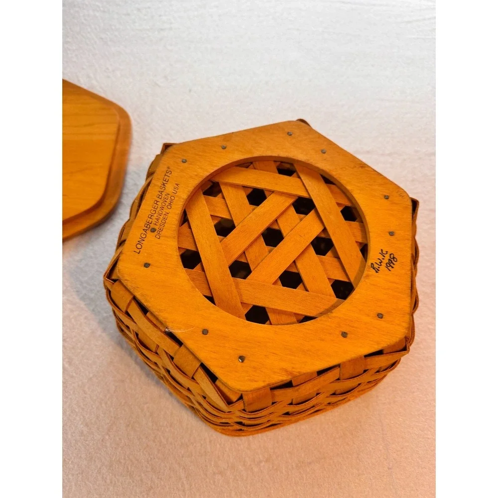Longaberger 1998 hexagon