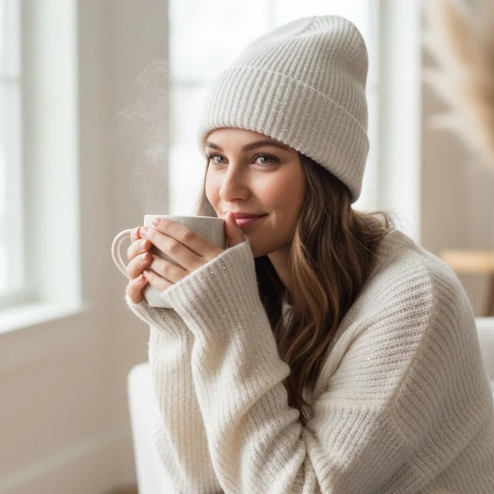 Hat Attack stretch knit