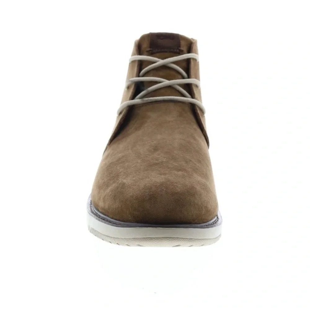 Toms brown suede