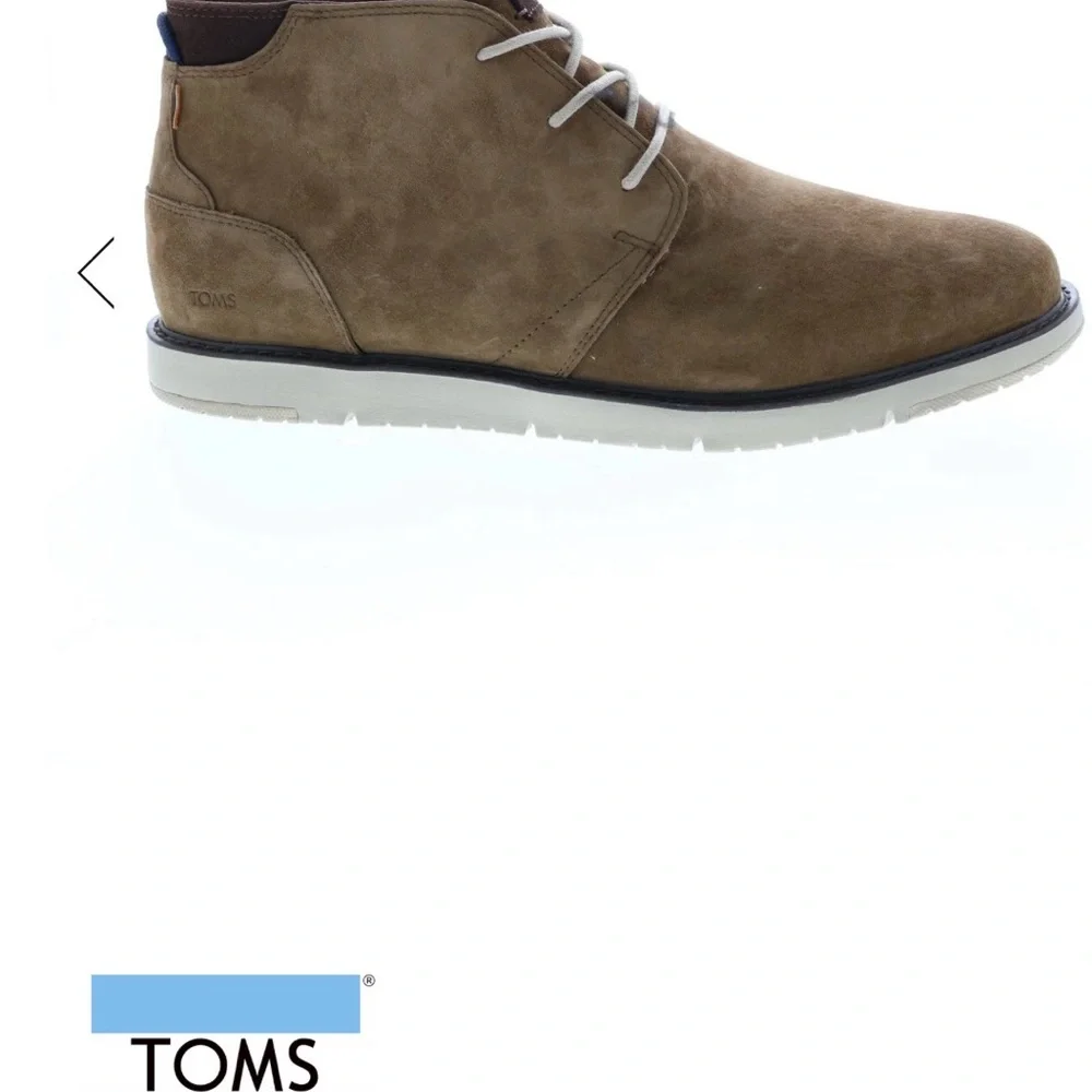 Toms brown suede