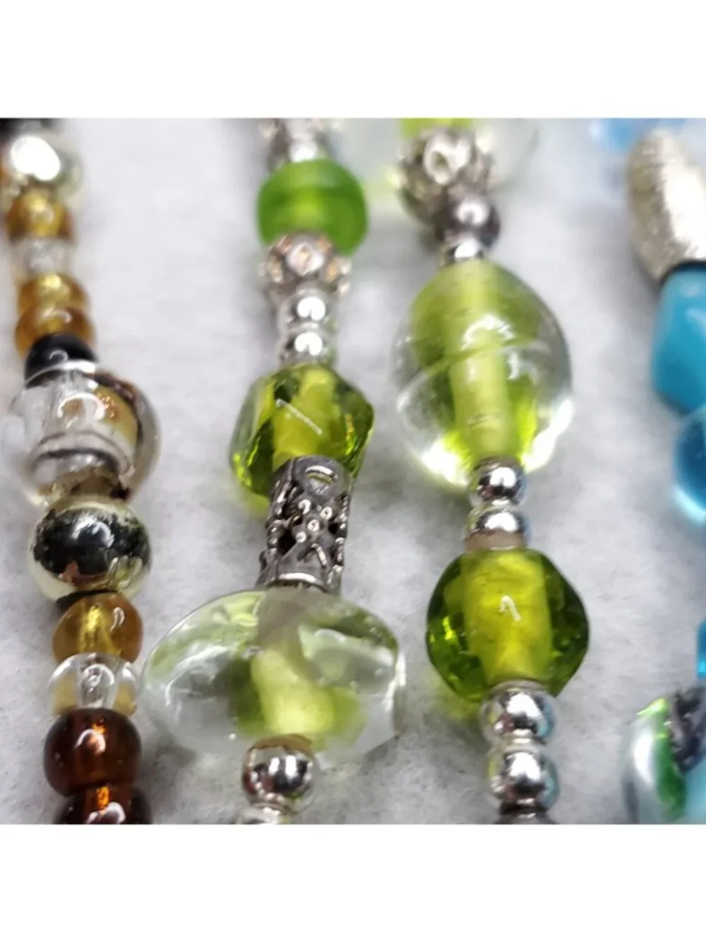 beaded lanyard