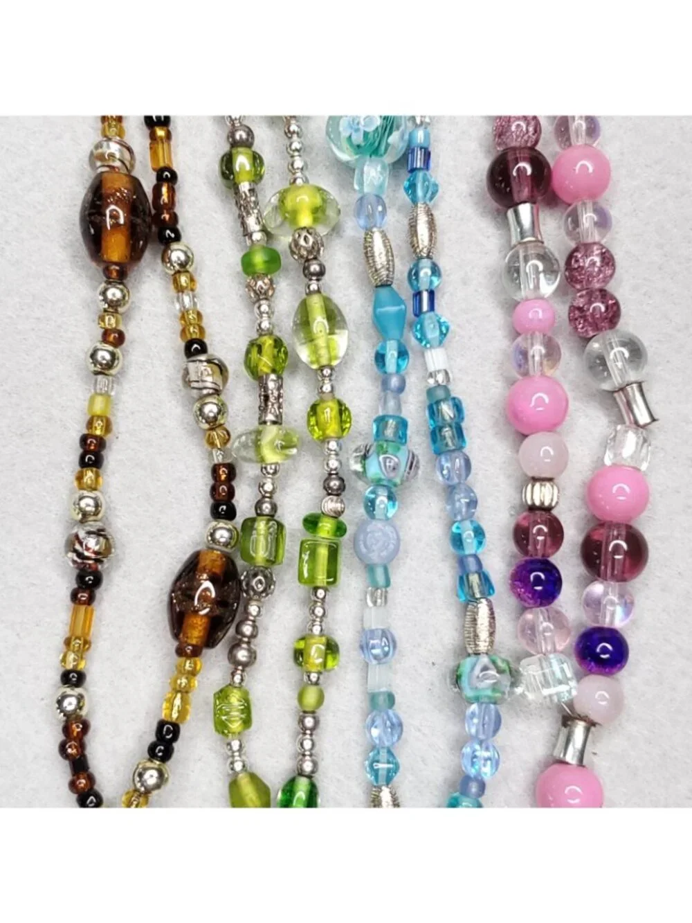 beaded lanyard