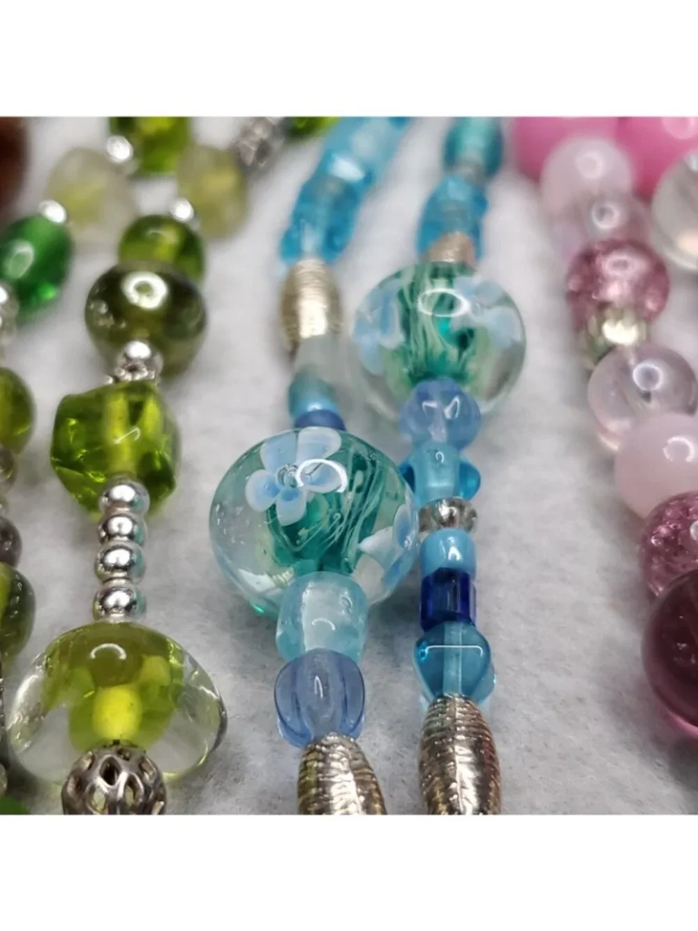 beaded lanyard