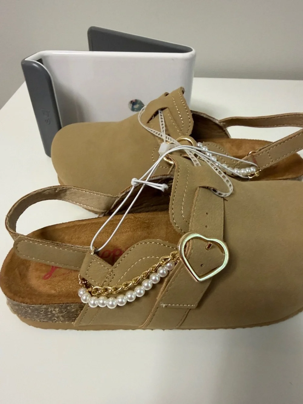 Jellypop slingback clogs