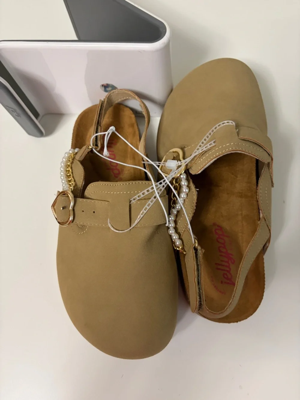 Jellypop slingback clogs