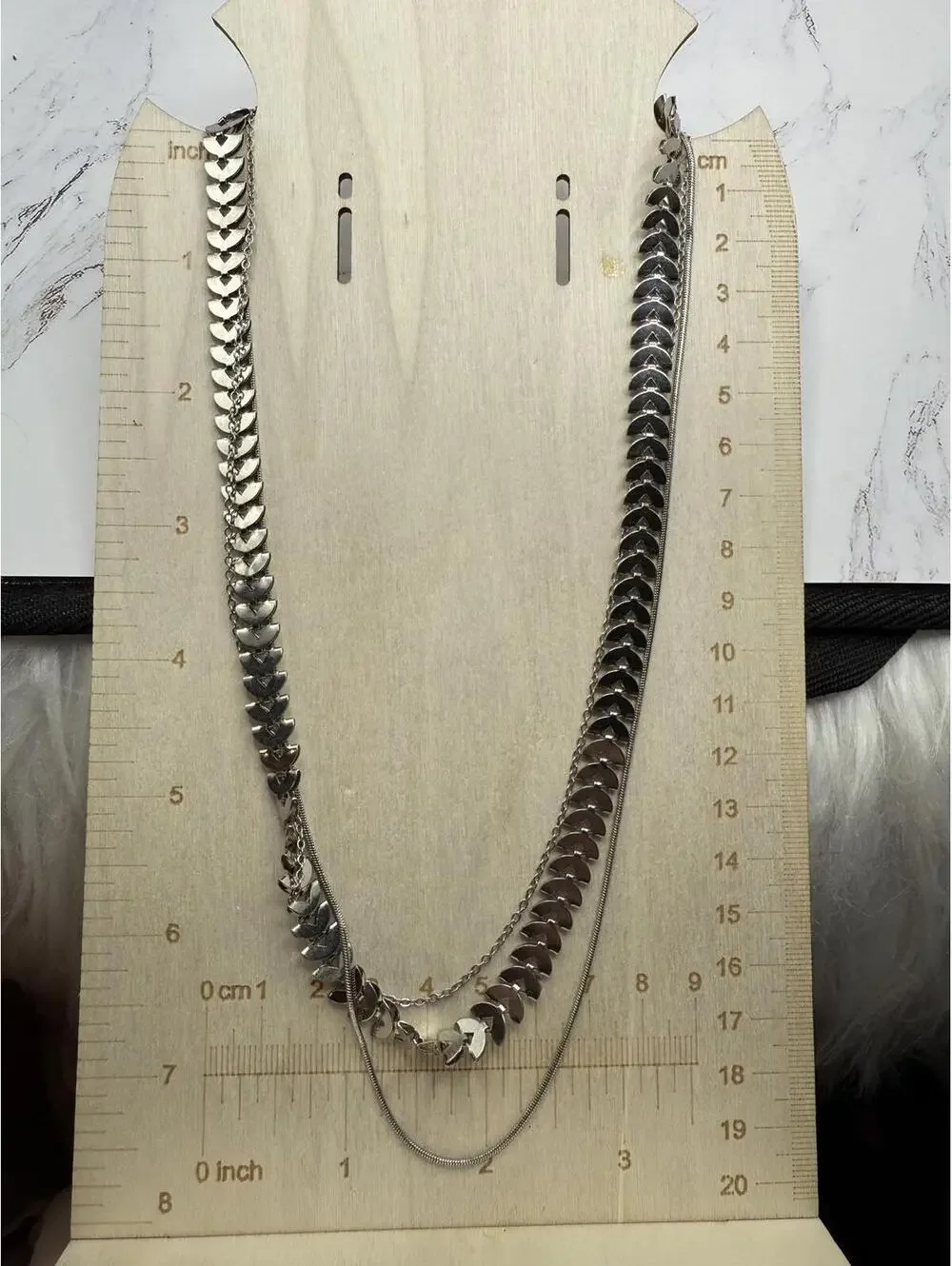 N/A hearts necklace