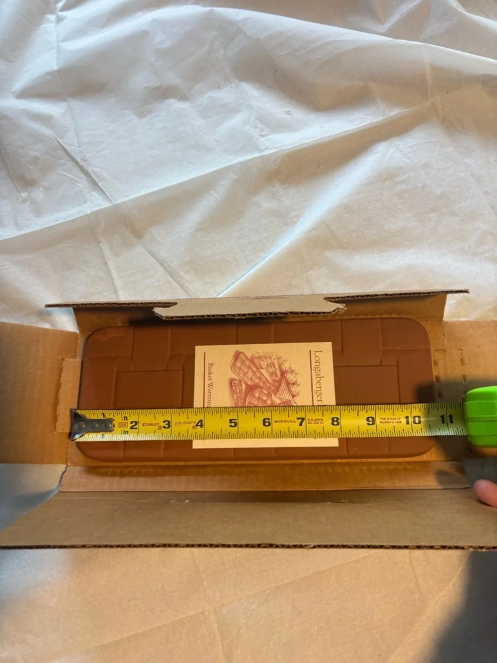 Longaberger ceramic warming