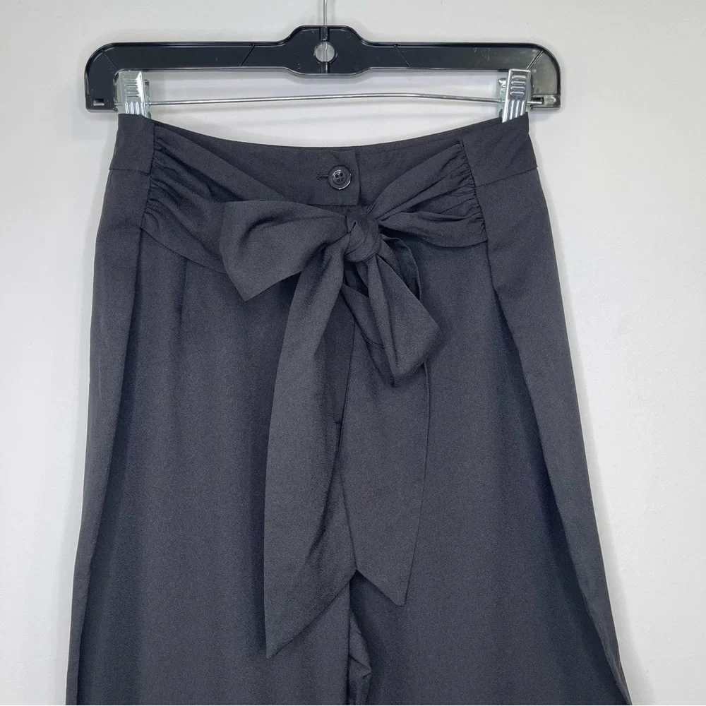Nasty Gal Ruffle Hem Pants Size 10