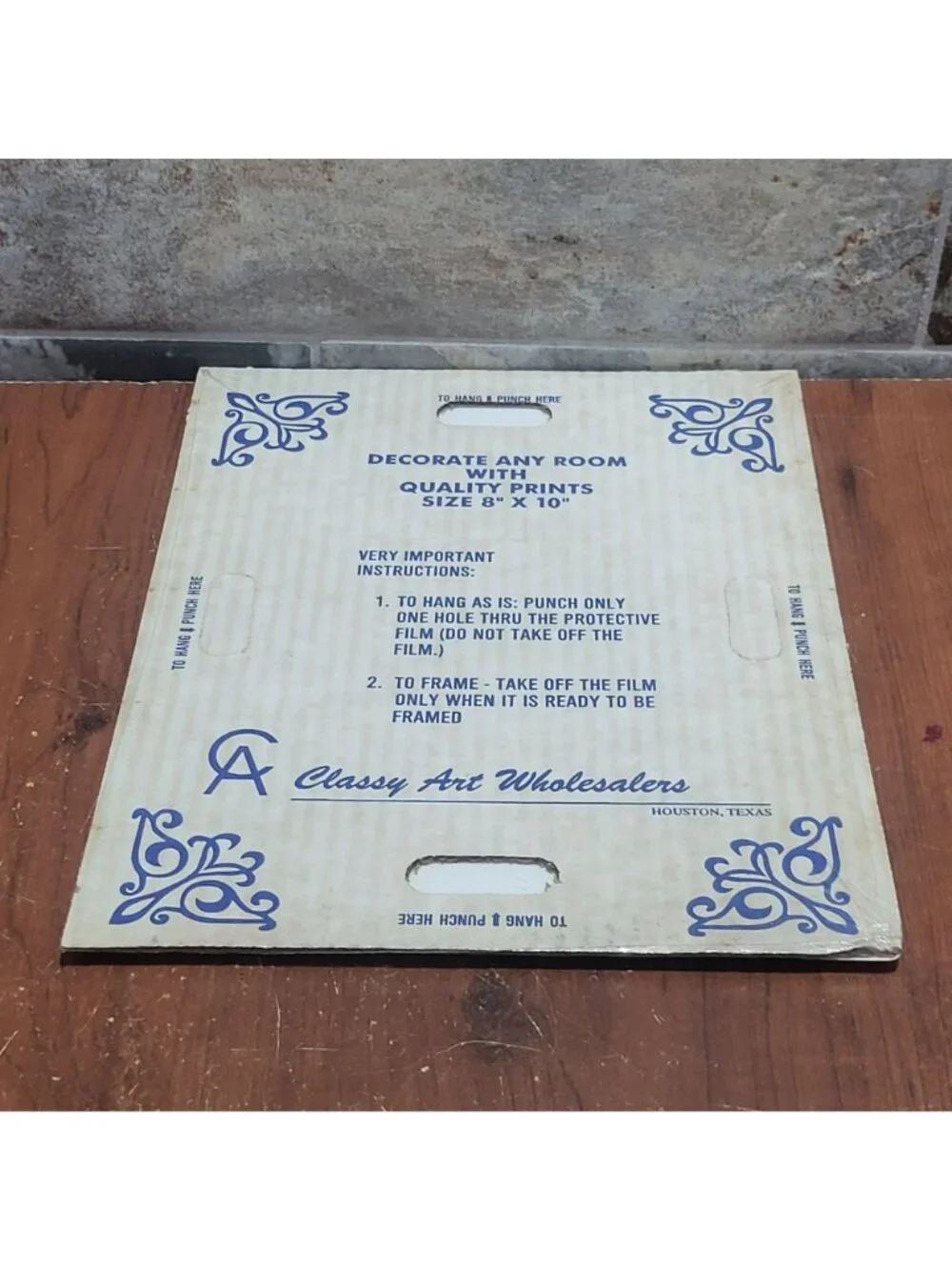 Classy Art Wholesalers vintage unframed