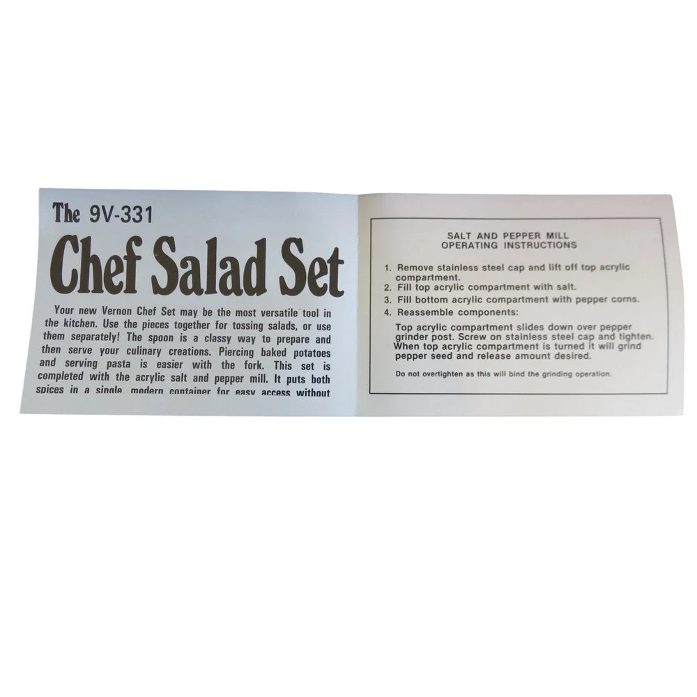 Vernco vintage chef