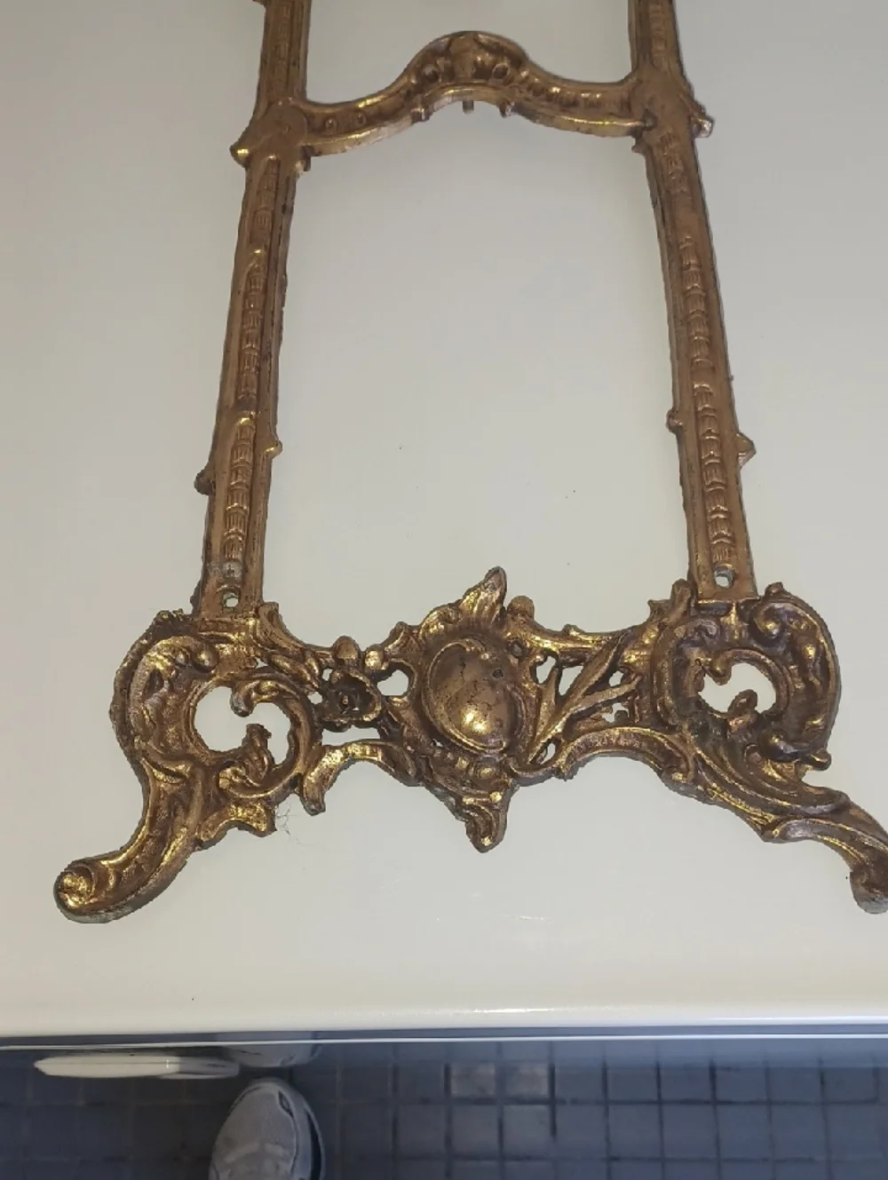 Ornate Gold Wall Frame - Decorative Home Wall Decor