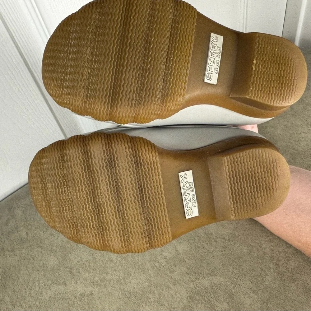 Sperry rubber leather easy