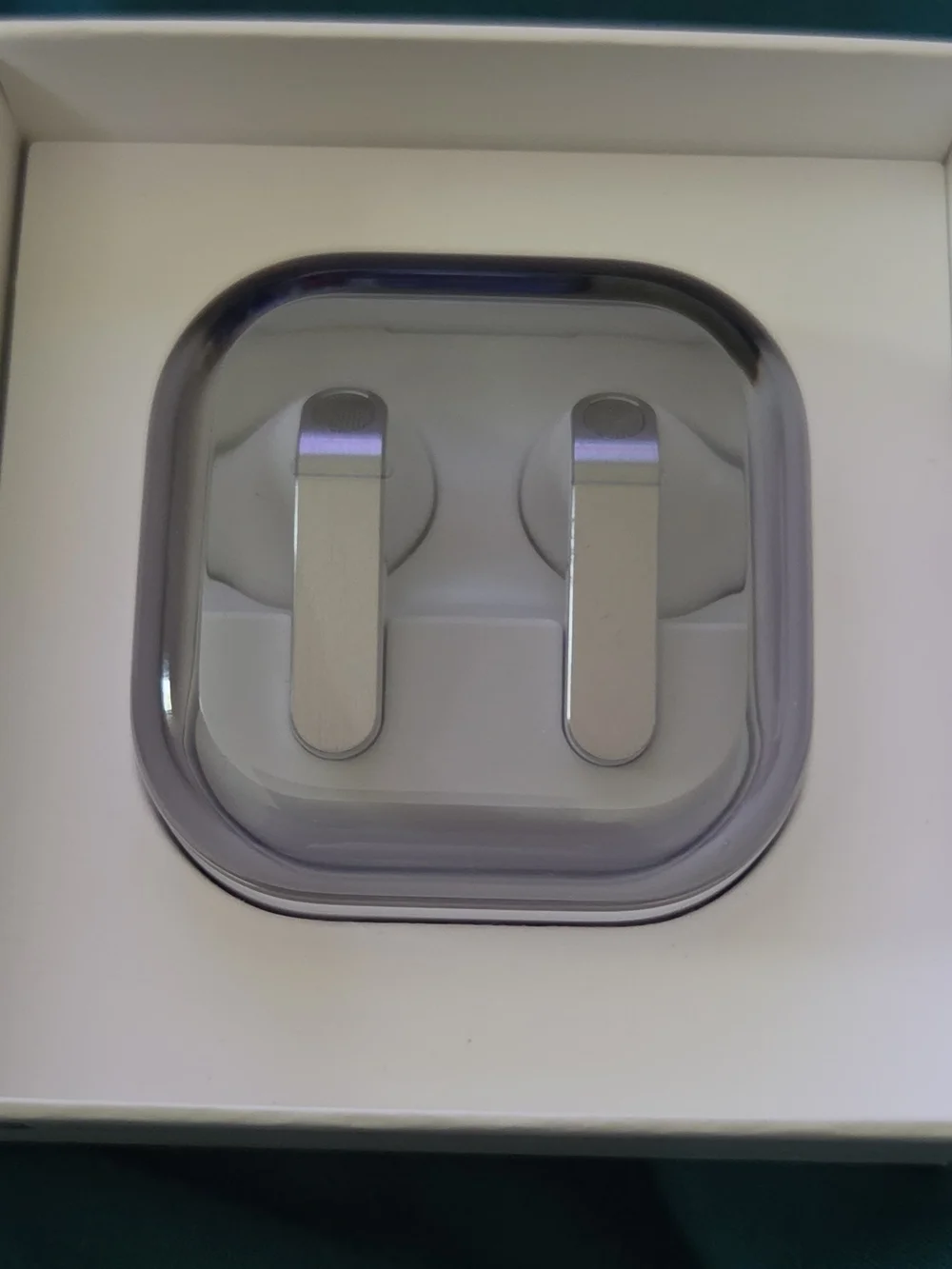 Samsung Silver and Gray True Wireless Earbuds with Charging Case