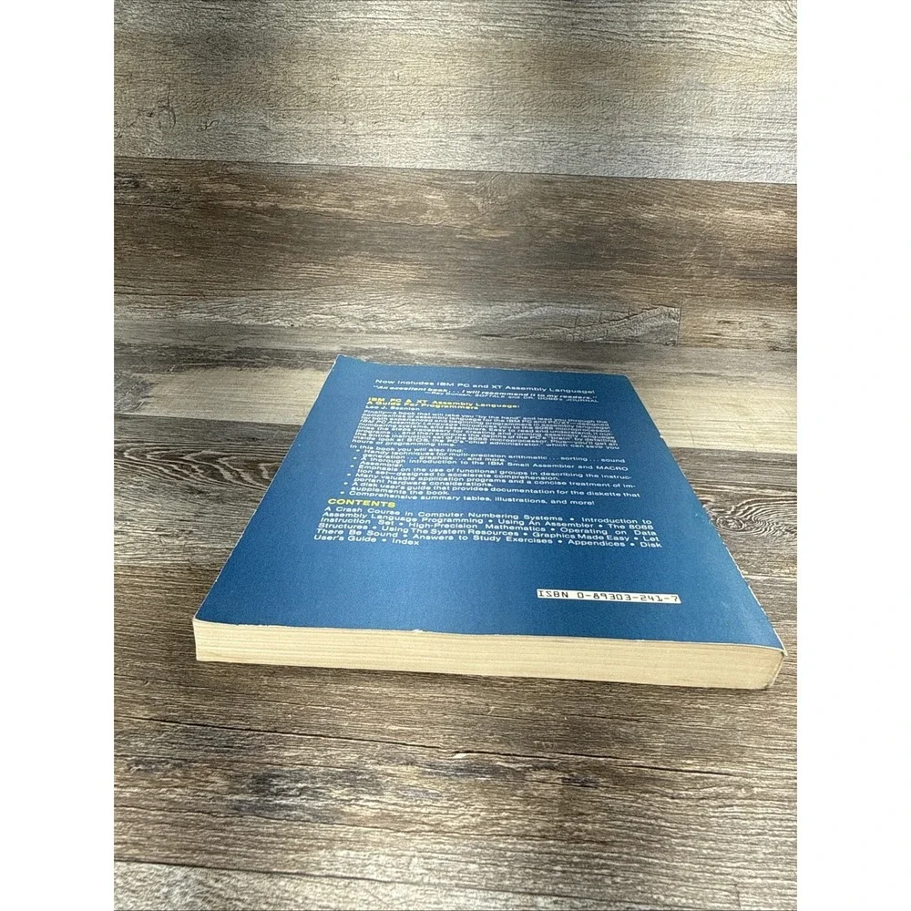 IBM PC Assembly Language a Guide for Programmers by Leo J. Scanlon 1983 SC
